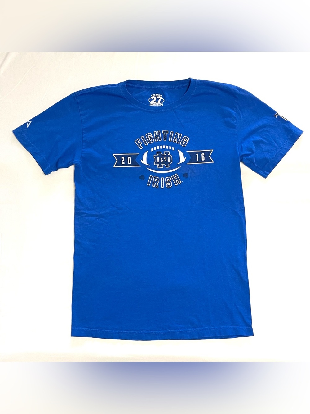 Norte Dame Fighting Irish Football Short Sleeve T-Shirt College NCAA Men’s Large
